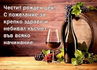 Честит рожден ден! С пожелание за крепко здраве и небивал късмет във всяко начинание!